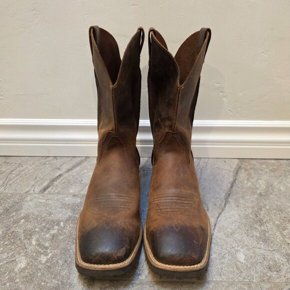 Ariat Rambler Western Leather Boots Men Size 12D main image 5